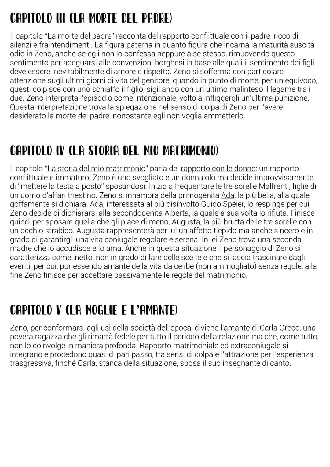 LA COSCIENZA DI ZENO
Zeno Cosini, un benestante borghese proveniente da Trieste, scrive un diario,
sotto consiglio del suo psicanalista, in 