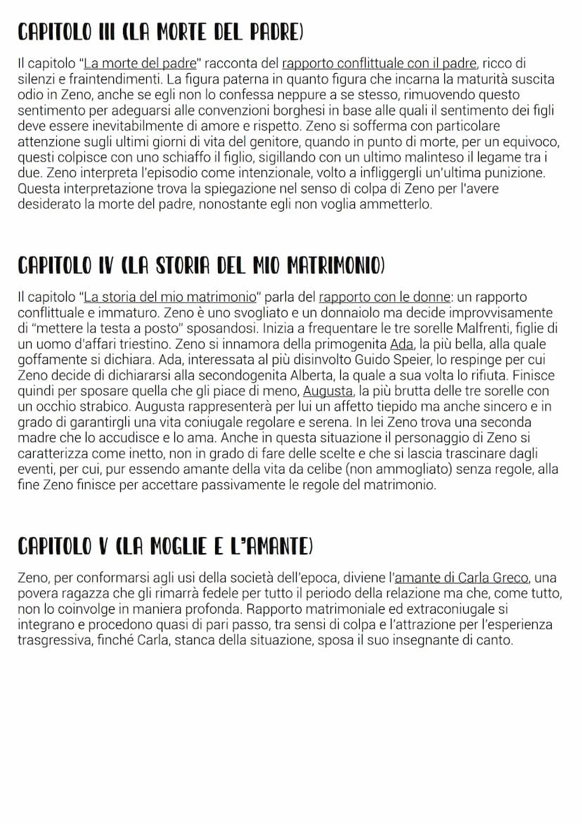LA COSCIENZA DI ZENO
Zeno Cosini, un benestante borghese proveniente da Trieste, scrive un diario,
sotto consiglio del suo psicanalista, in 