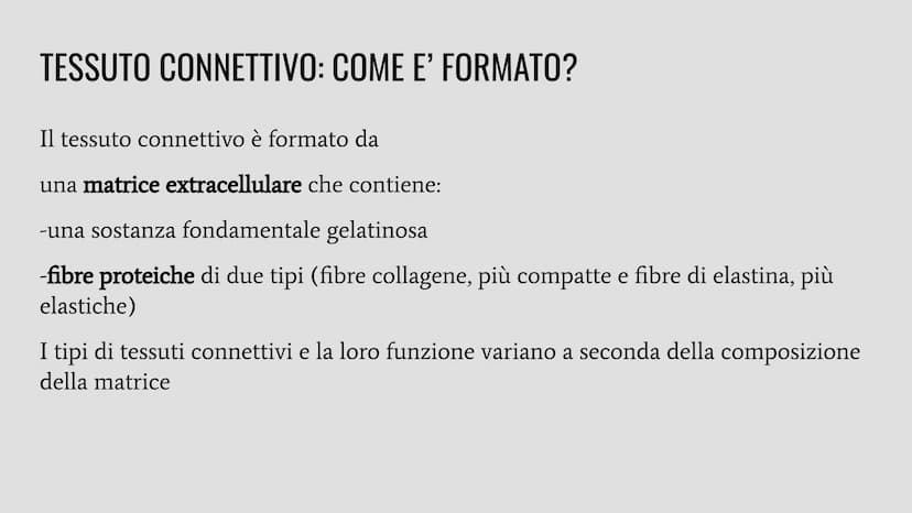 TESSUTI
Lo studio dei tessuti è chiamato istologia. IL RUOLO DEI TESSUTI NELL'ORGANISMO
Un insieme di cellule che svolgono la stessa funzion