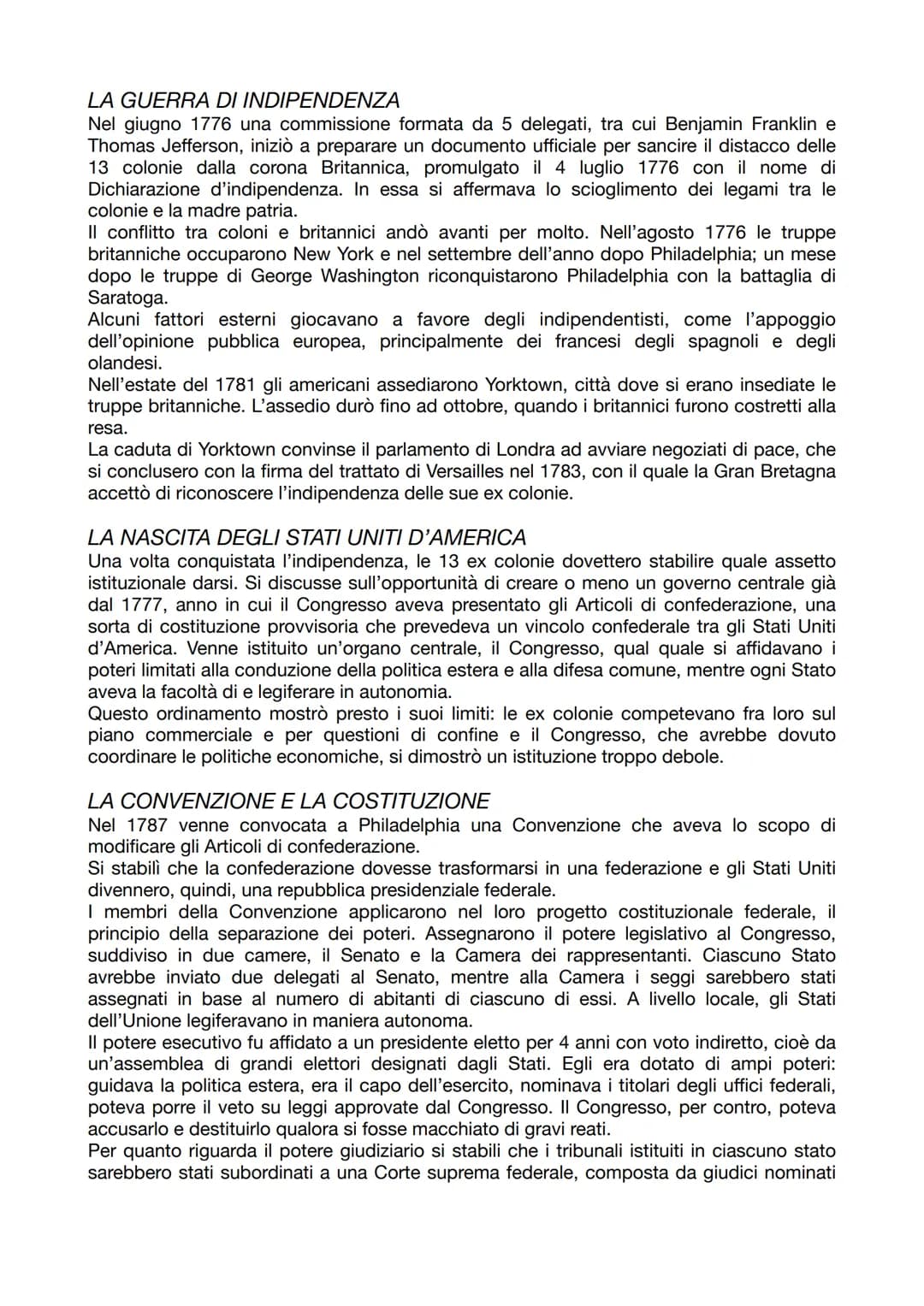 LA RIVOLUZIONE AMERICANA
L'INIZIO DELLA COLONIZZAZIONE DEL NORD AMERICA
Prima dell'arrivo dei colonizzatori europei, il territorio nord-amer