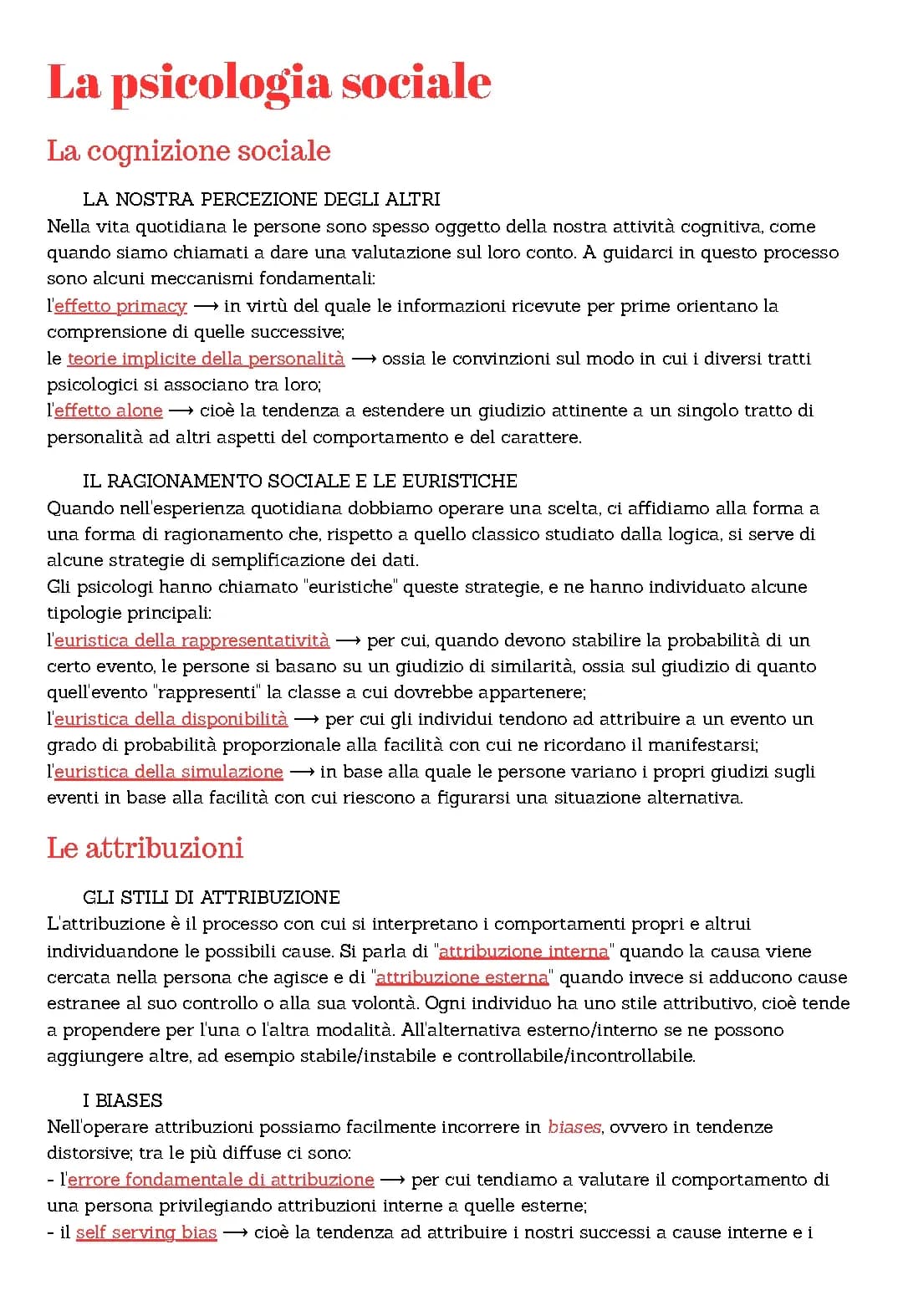 La psicologia sociale 