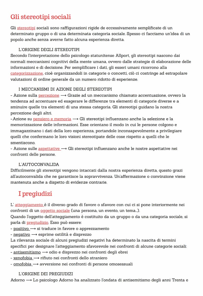La psicologia sociale
La cognizione sociale
LA NOSTRA PERCEZIONE DEGLI ALTRI
Nella vita quotidiana le persone sono spesso oggetto della nost