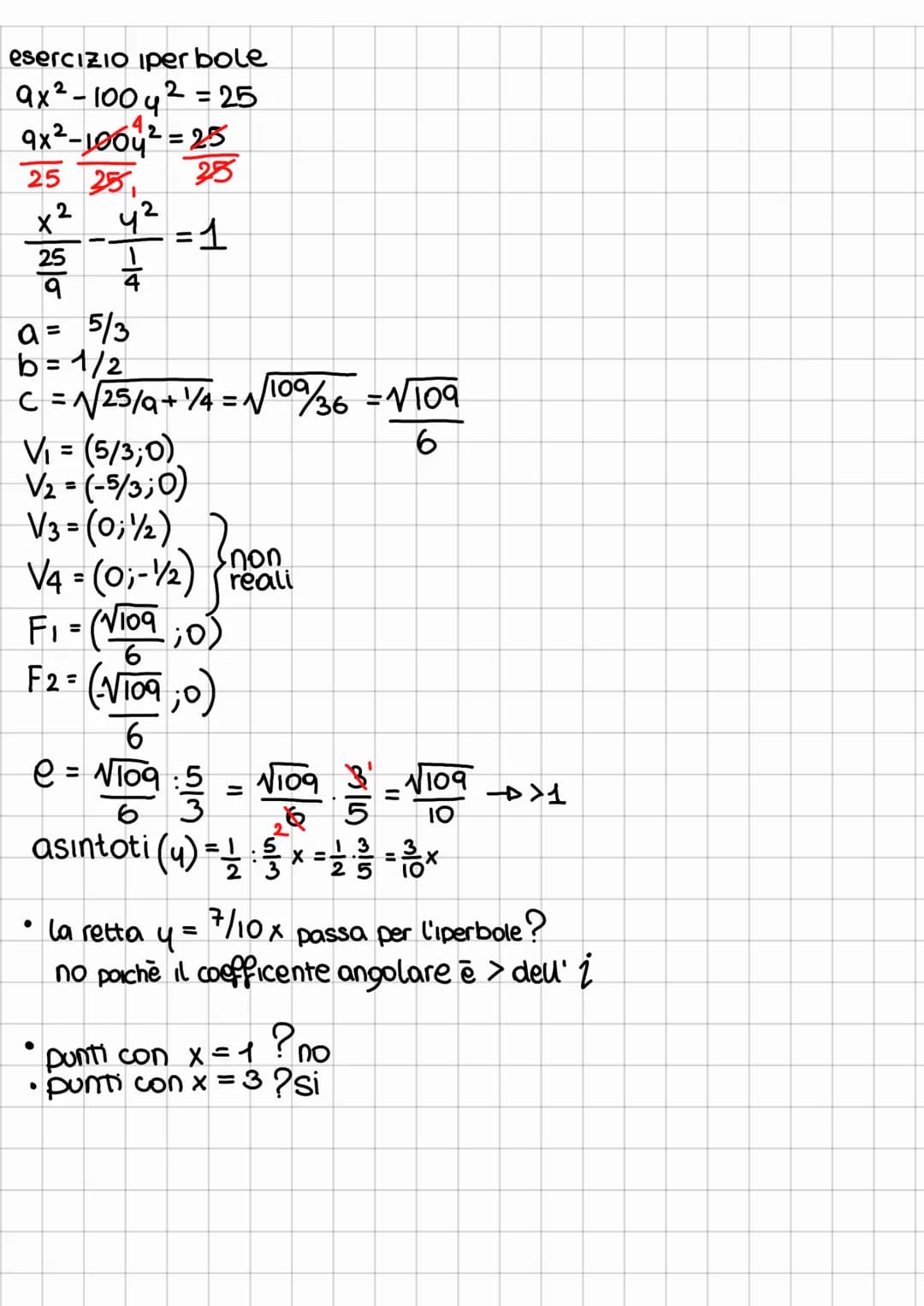 Fillissi
x² 4²
Q²+ 12 = 1
●
●
a semiasse maggiore
b=semiasse minore
F2 F₁
C=√a²+ b² = coordinate dei fuochi
V₁,2 = (±a,0)
V3,4 = (0,+b)
a→
b