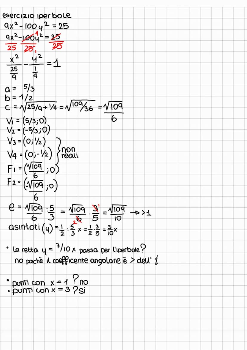 Fillissi
x² 4²
Q²+ 12 = 1
●
●
a semiasse maggiore
b=semiasse minore
F2 F₁
C=√a²+ b² = coordinate dei fuochi
V₁,2 = (±a,0)
V3,4 = (0,+b)
a→
b