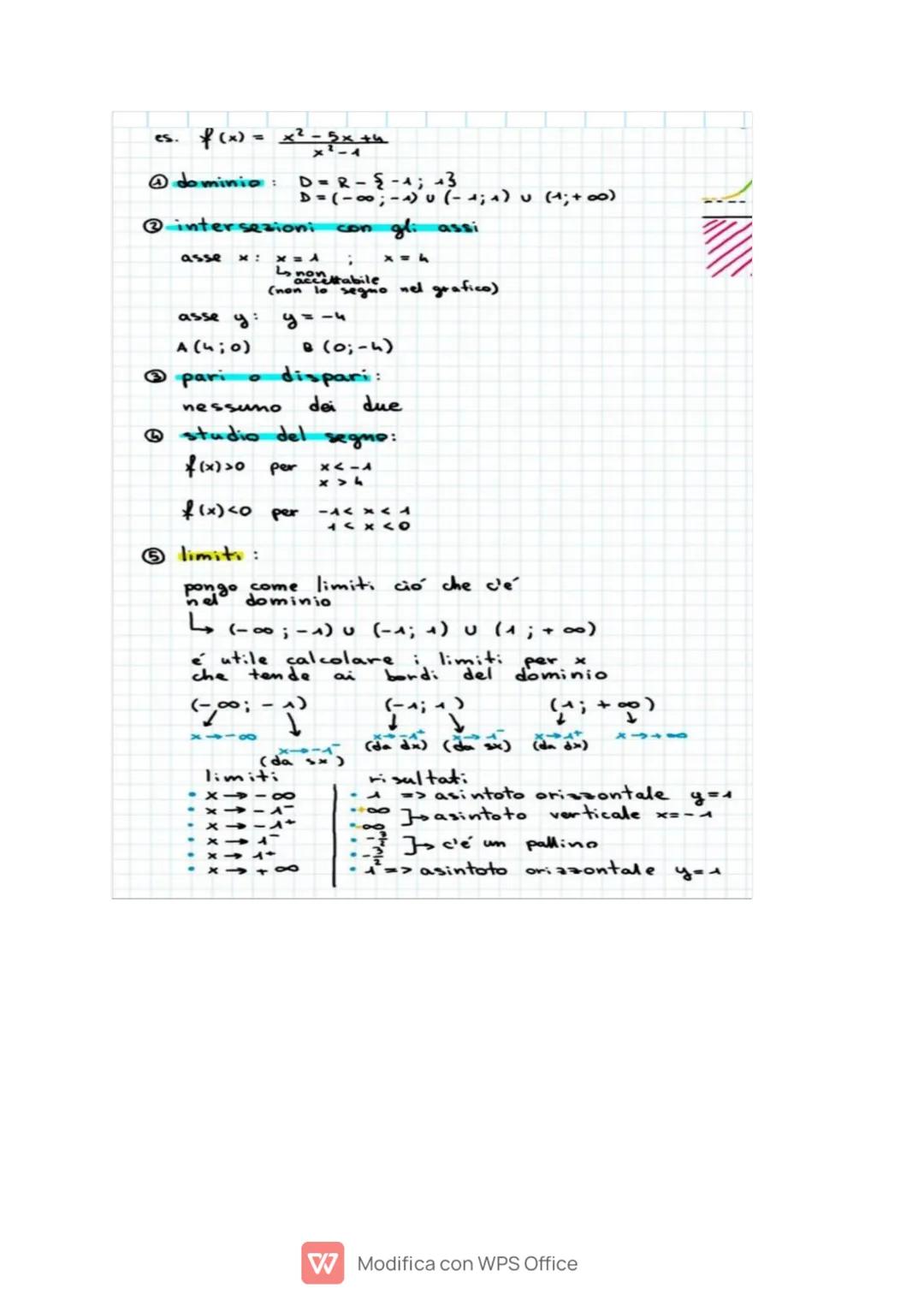 condizioni x il calcolo del dominio
1. denominatore ≠0
2. radicando≥0 (radici di indice pari)
3. argomento del logaritmo >0

$
\Delta = b^2-
