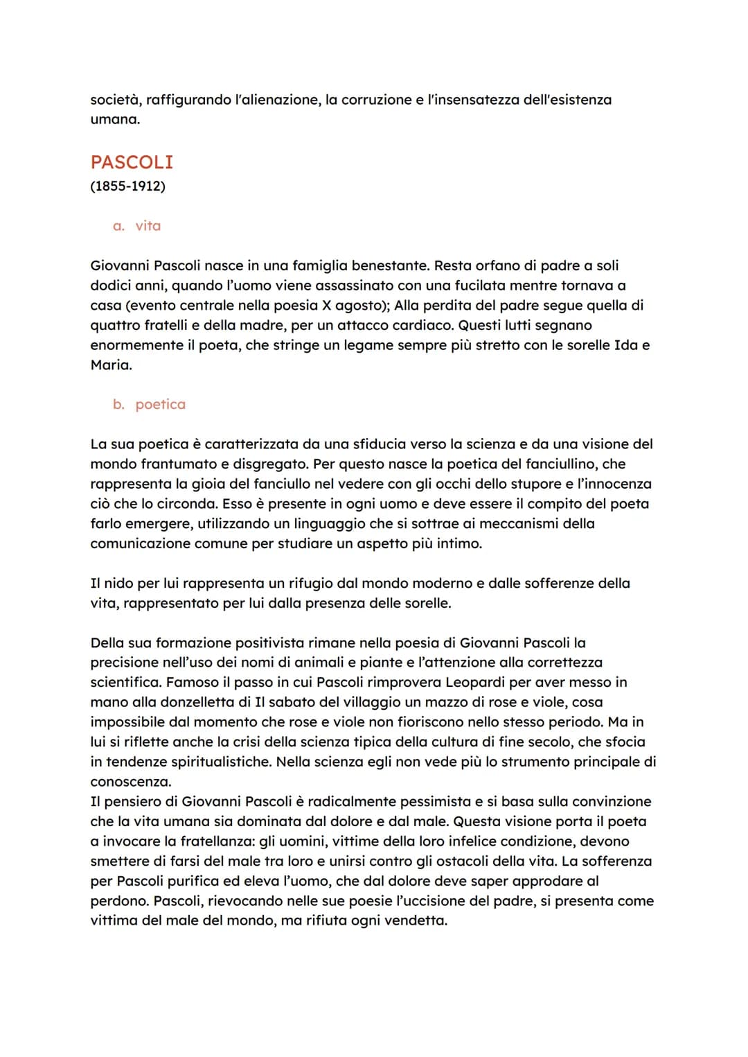 LEOPARDI
(1798-1837) = Romanticismo
a. Contesto storico
La sua opera si colloca nel contesto del Risorgimento italiano, il movimento politic