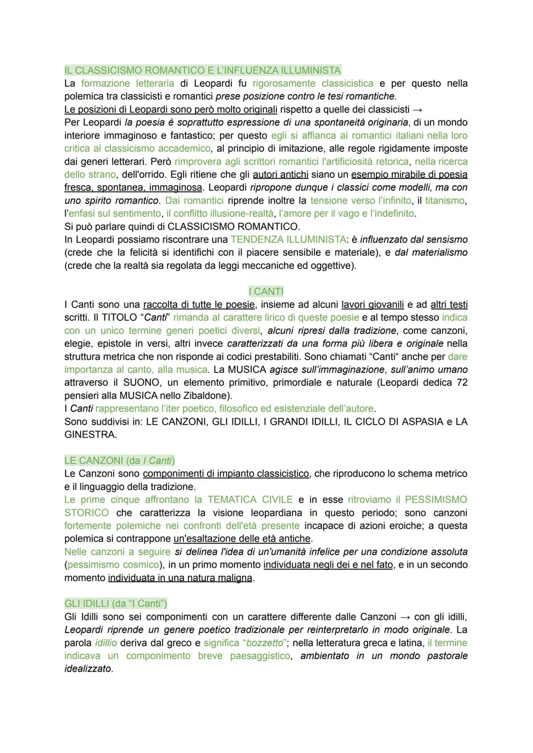 ROMANTICISMO
Nel 600' il Romanticismo aveva un'espressione fiabesca, nel 700' invece era espressione
dell'irrazionale; è l'800' però il seco