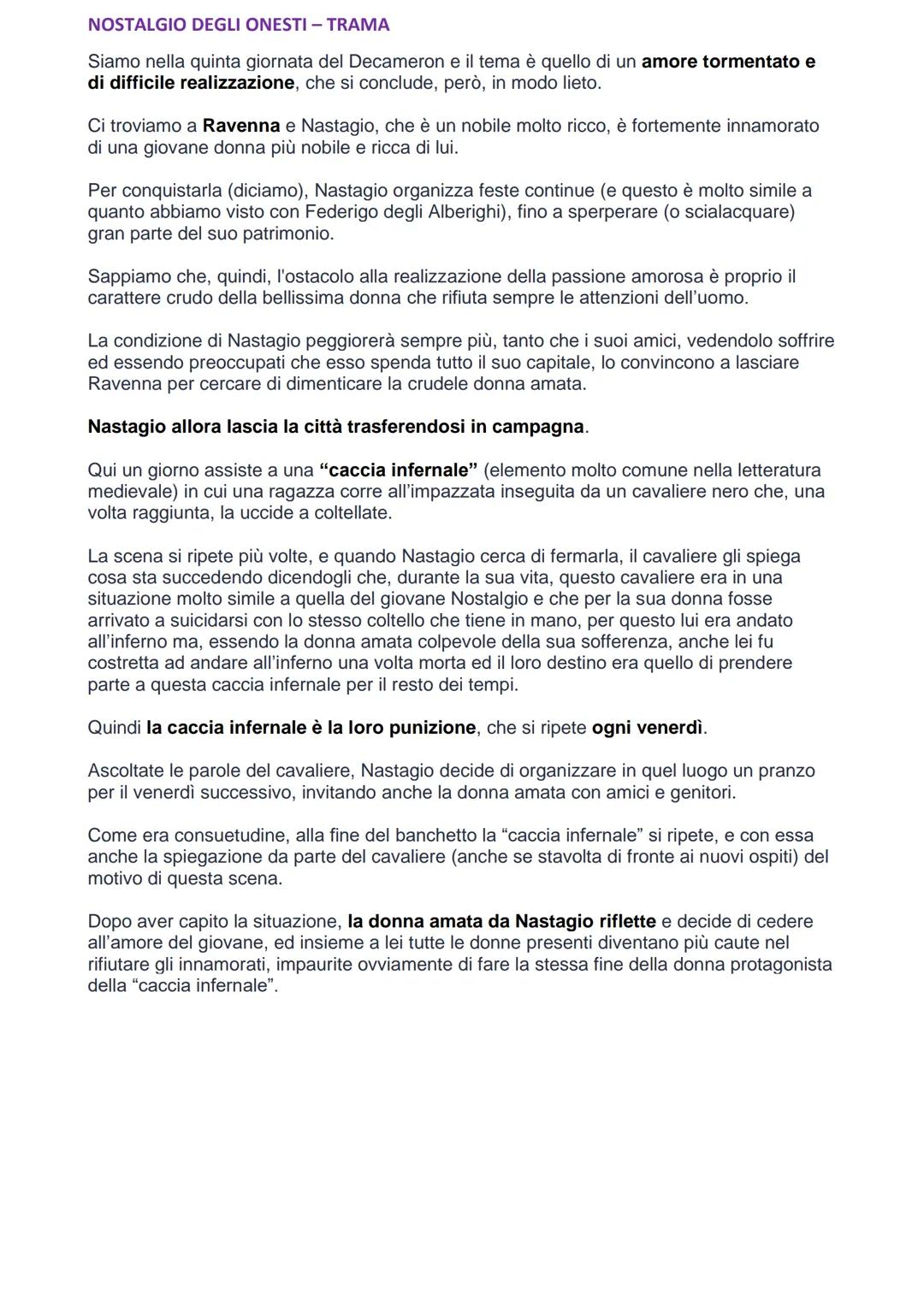 BOCCACCIO - VITA
Boccaccio nasce nel 1313 probabilmente a Firenze o Certaldo. Il suo destino era quello di
diventare un mercante come suo pa