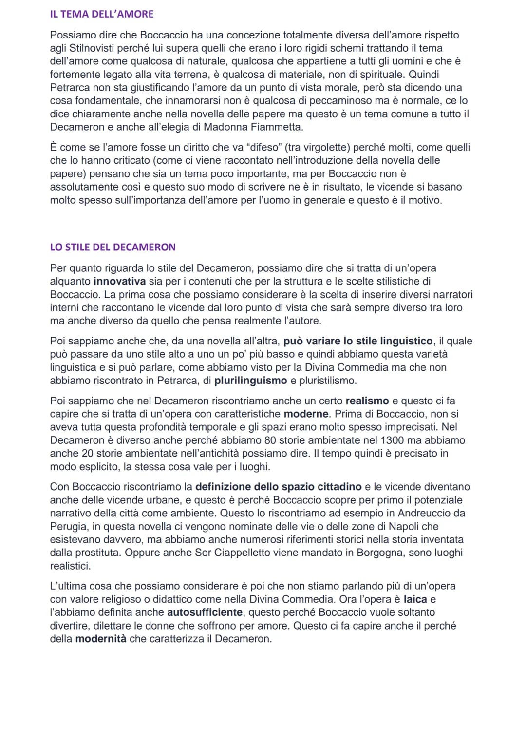 BOCCACCIO - VITA
Boccaccio nasce nel 1313 probabilmente a Firenze o Certaldo. Il suo destino era quello di
diventare un mercante come suo pa