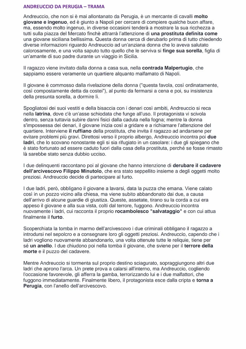BOCCACCIO - VITA
Boccaccio nasce nel 1313 probabilmente a Firenze o Certaldo. Il suo destino era quello di
diventare un mercante come suo pa