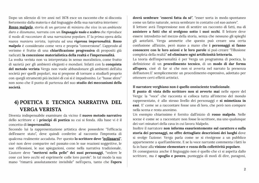 GIOVANNI VERGA
(Vizzini, 2 settembre 1840 - Catania, 27 gennaio 1922)
1) LA VITA
Giovanni Verga nacque a Catania nel 1840 da una famiglia di