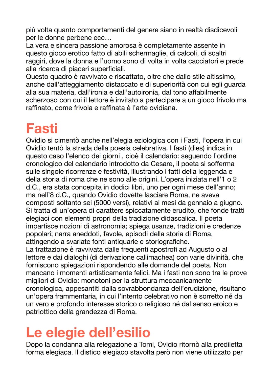 Tutte le Opere di Ovidio: Metamorfosi, Nascita e Morte - Riassunti e PDF!