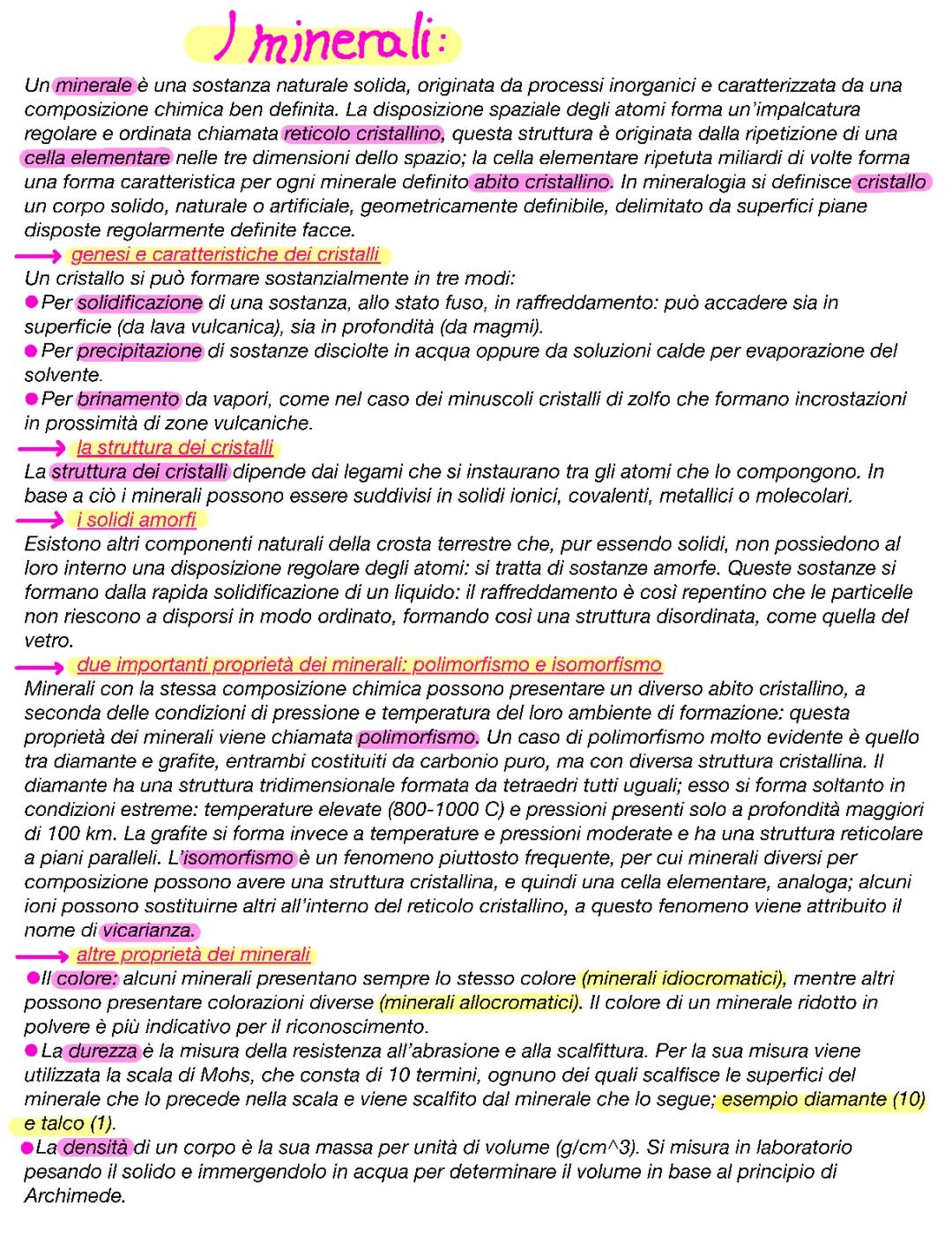 Guida alla Classificazione dei Minerali: Esempi e Proprietà