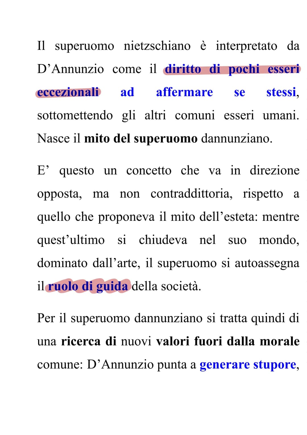 Gabriele D'Annunzio:
Esponente del decadentismo italiano
Nasce a Pescara 12 marzo del 1863
Appartiene a una famiglia agiata
compie i suoi pr
