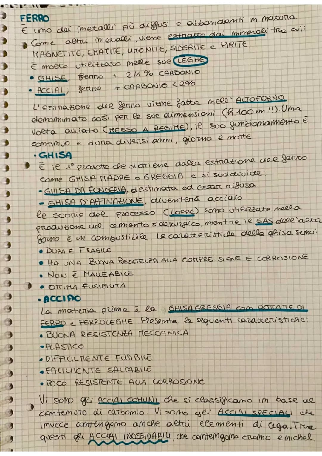 Scopri l'Altoforno e come si produce l'Acciaio: Disegni, Mappe e RIassunti