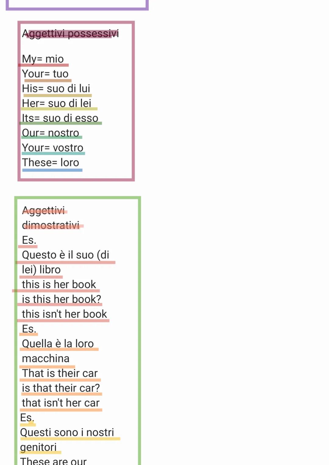 Question words
What= cosa, che cosa
Es.= what is your favourite thing?
Cosa ti piace di più?
Where: dove?
Es.: Where are you
from?
Da dove v
