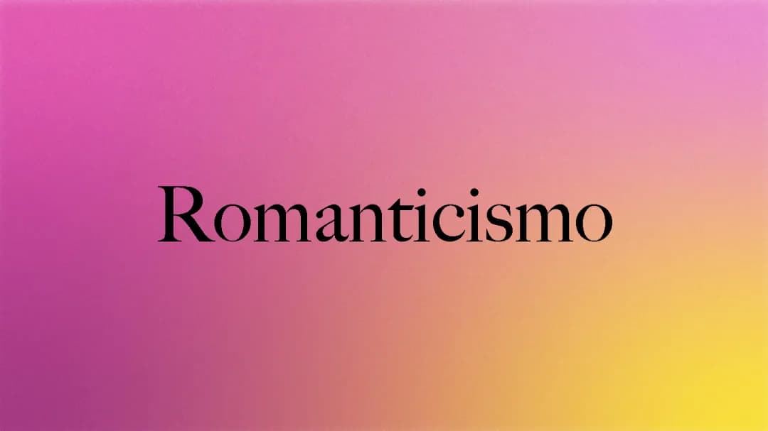 Il Romanticismo nell'Arte: Pittori Romantici e Caratteristiche