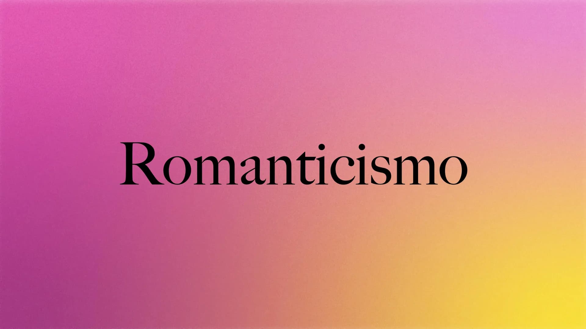 Romanticismo Definizione
È un movimento che si diffonde in Europa tra l'ultimo decennio del 1700 e la prima
metà del 1800 coinvolgendo arte,