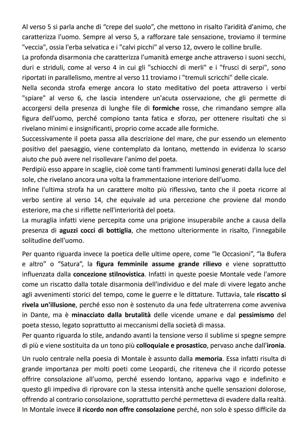 Eugenio Montale
Montale nasce nel 1896 a Genova, da una famiglia borghese piuttosto agiata. Durante la
sua giovinezza venne avviato dal padr