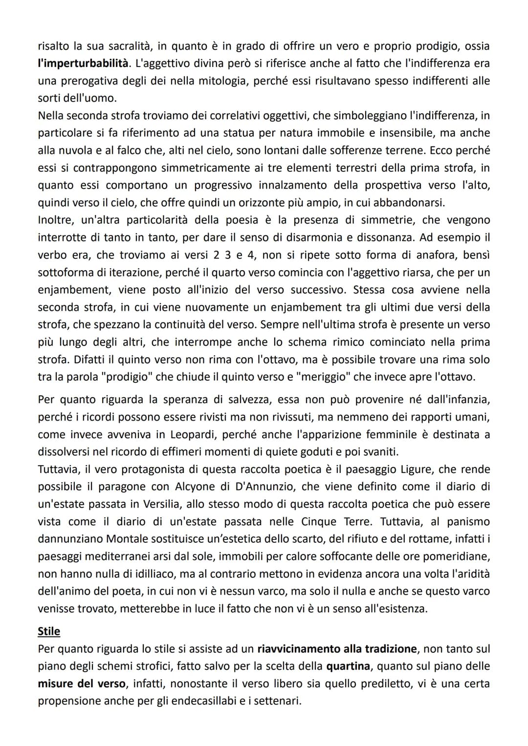Eugenio Montale
Montale nasce nel 1896 a Genova, da una famiglia borghese piuttosto agiata. Durante la
sua giovinezza venne avviato dal padr