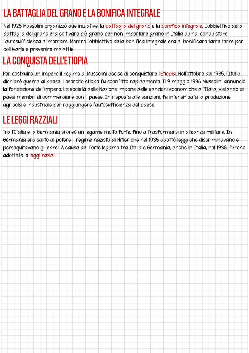 IL FASCISMO IN ITALIA
IL DOPO GUERRA
Dopo la prima guerra mondiale, tra il 1919 e il 1920 l'Italia ebbe problemi economici e sociali. I cont