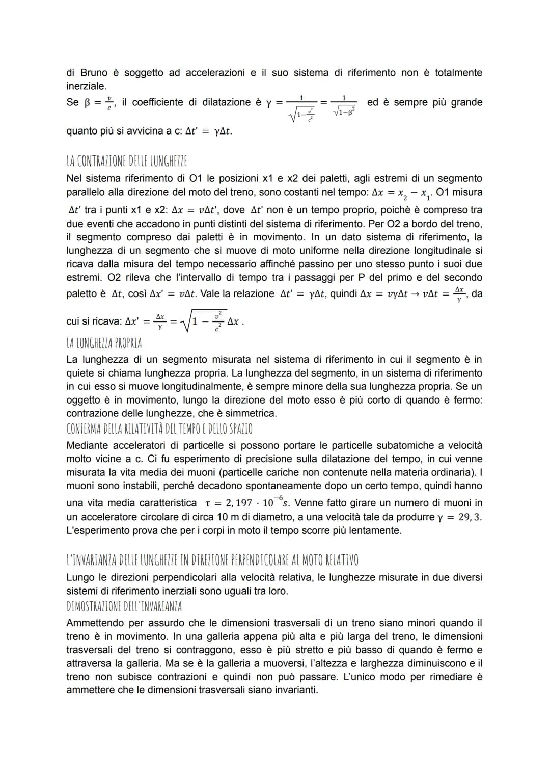 LA RELATIVITÀ DEL TEMPO E DELLO SPAZIO
LA VELOCITÀ DELLA LUCE
La luce è un'onda elettromagnetica, cioè un'onda trasversale che si propaga an