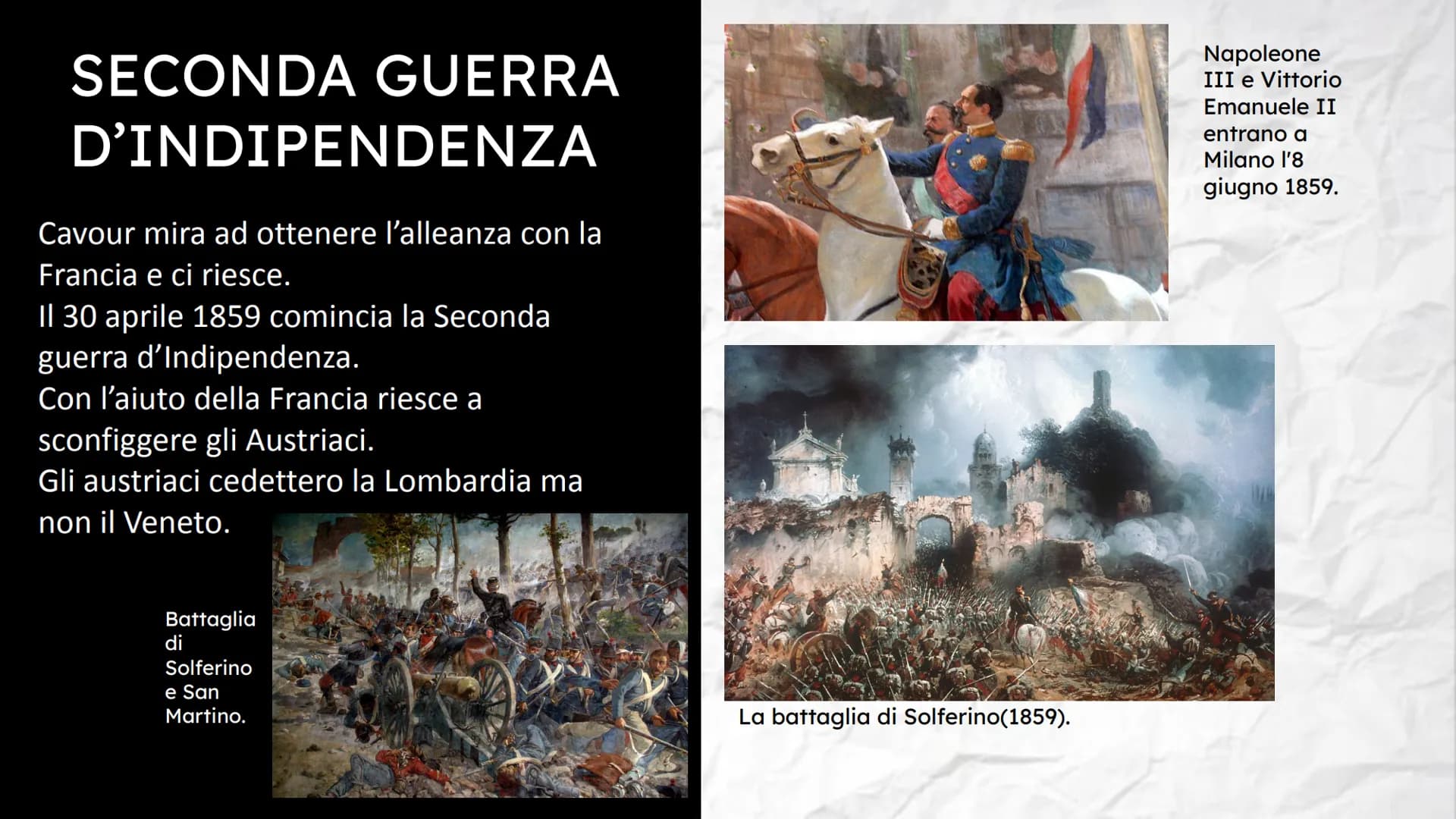 IL RISORGIMENTO
ITALIANO PERSONAGGI FONDAMENTALI:
Giuseppe Garibaldi
Un generale patriota che voleva
l'unificazione d'Italia e dunque libera