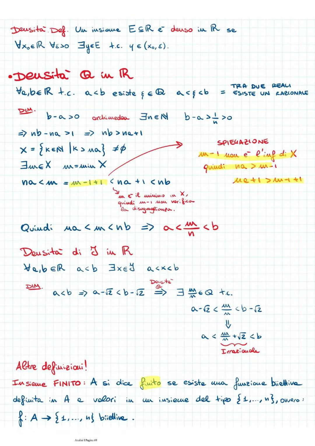 --- OCR Start ---
Numeri Reali
manedi 22 dicembre 2020 18:55
Numeri reali
1. Numeri reali
Cenni di logica. Teoria degli insiemi: appartenenz