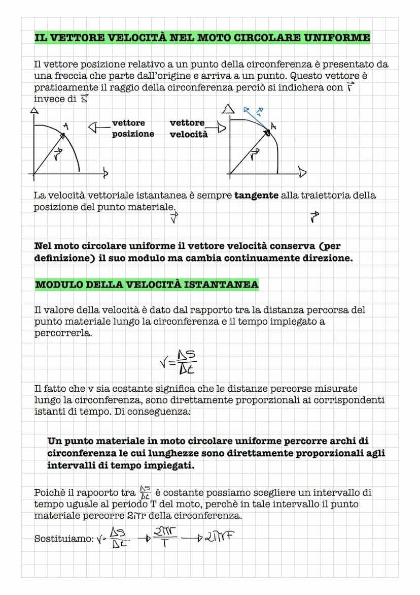 I MOTI DEL PIANO
Per descrivere il moto del piano si una un sistema di riferimento cartesiano
con due assi coordinanti
VETTORE POSIZIONE E V