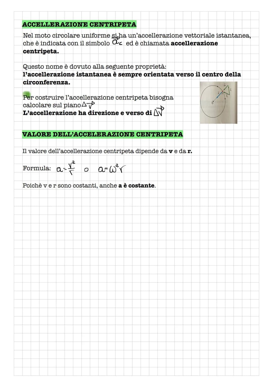 I MOTI DEL PIANO
Per descrivere il moto del piano si una un sistema di riferimento cartesiano
con due assi coordinanti
VETTORE POSIZIONE E V