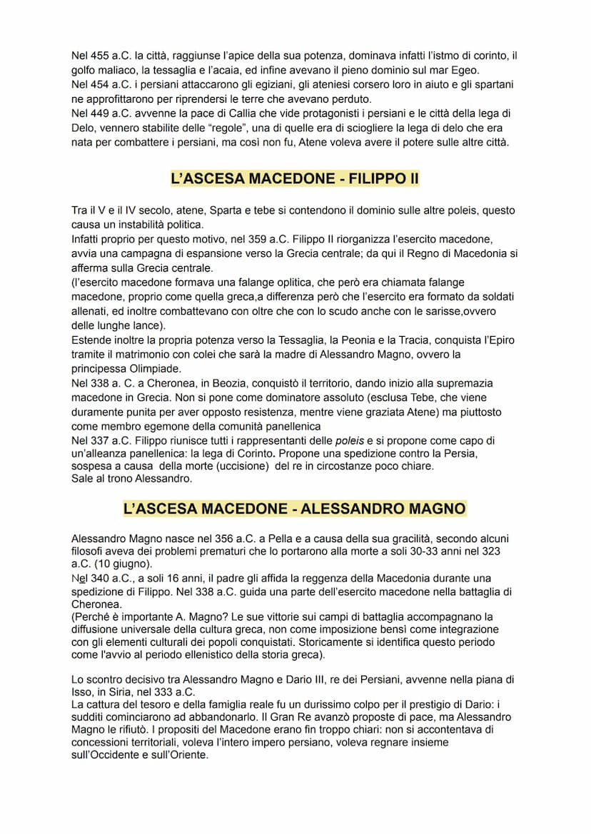 LA PRIMA GUERRA PERSIANA
Di fronte all' attacco da parte dei persiani le due proposte furono quella di scendere a dei
compromessi e quella d