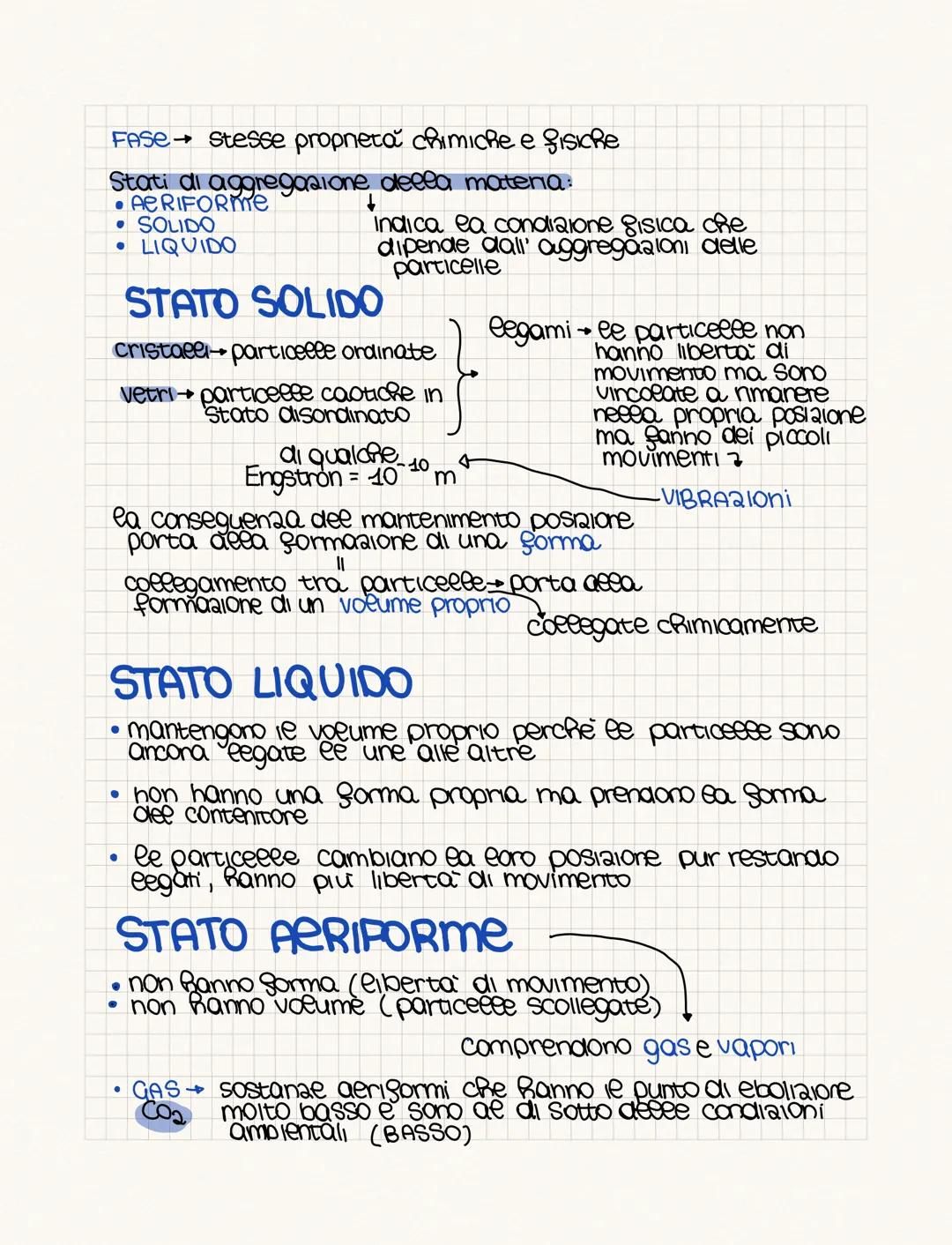 Presenta una
sola fase
Fisicamente
omogeneo
Una sola
sostanza
chimicamente
omogenea
fase 1
Sistema
NATURALE
Due o più
sostanze
chimicamente
