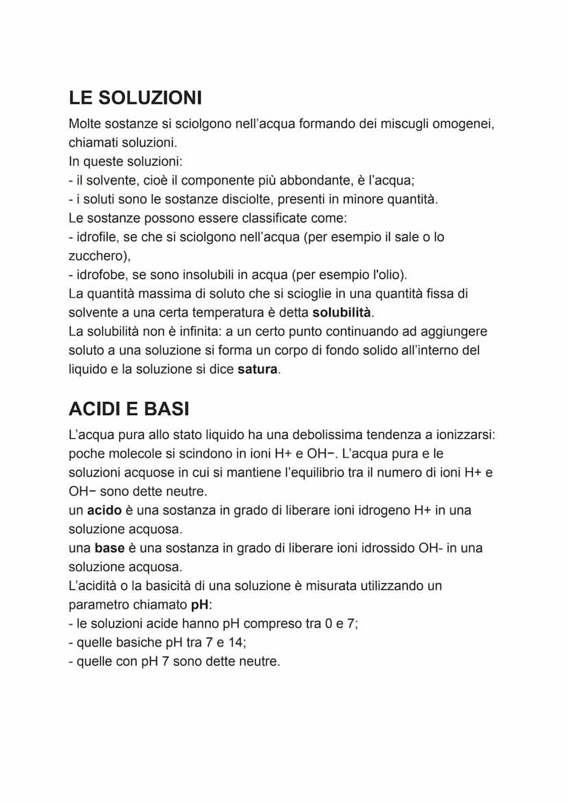 LA MOLECOLA H2O
L'acqua presenta formula chimica H2O, cioè
in ogni molecola sono presenti due atomi di
idrogeno e un atomo di ossigeno.
Cias