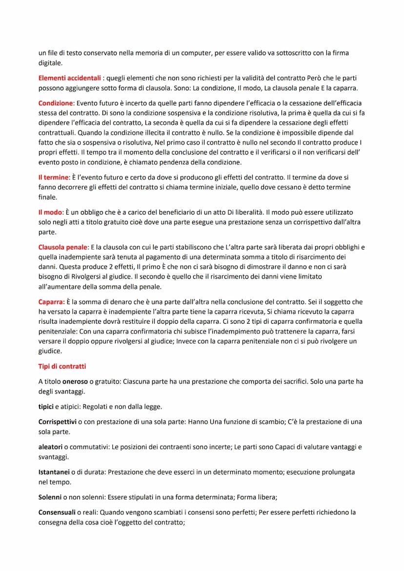 Diritto
Il contratto è l'accordo di 2 o più parti per costituire, modificare,o estinguere un rapporto giuridico
patrimoniale. Alla base del 
