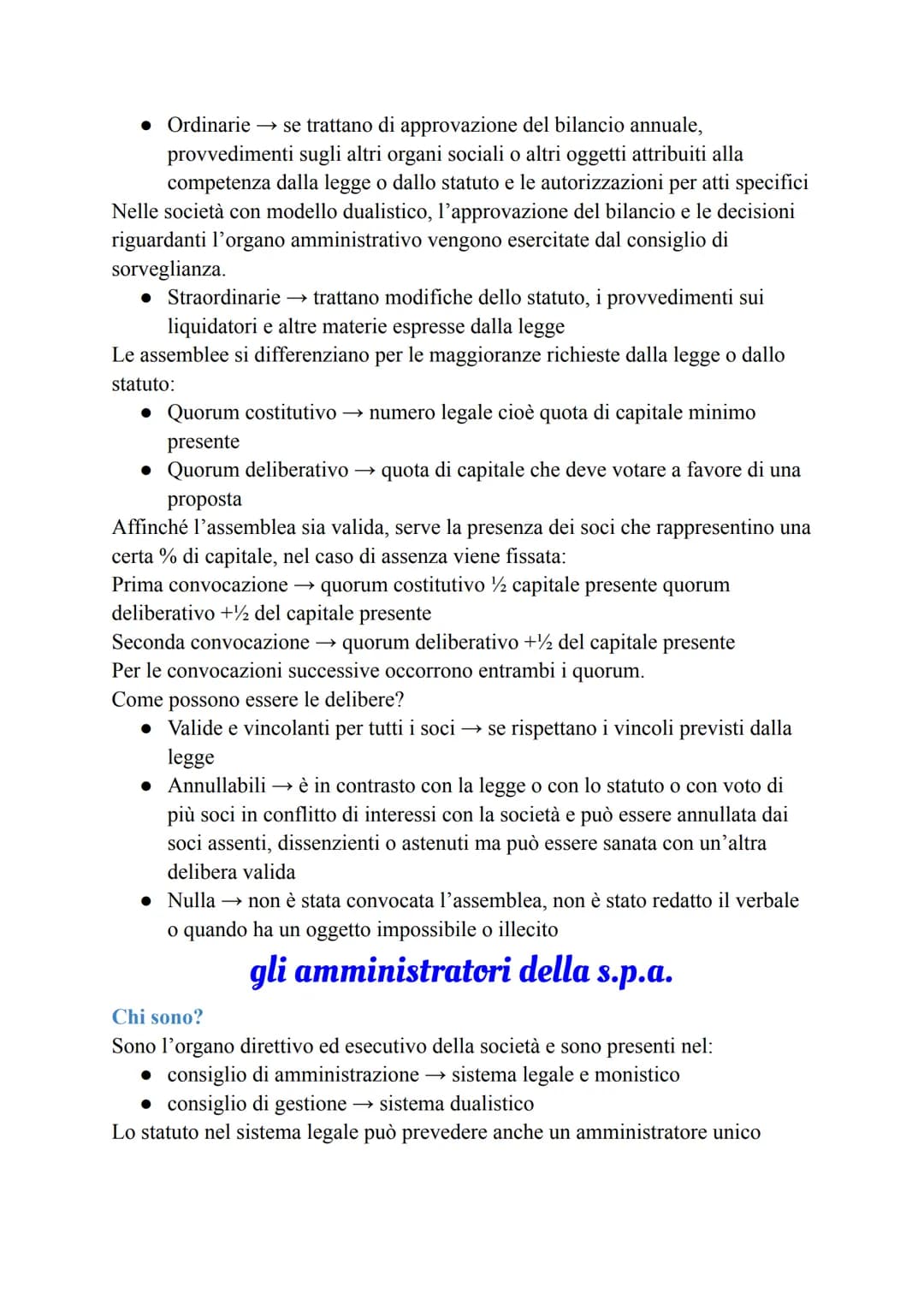 La nascita delle società per azioni
Che caratteristiche ha la s.p.a.?
E' una società di capitali nella quale per le obbligazioni risponde so