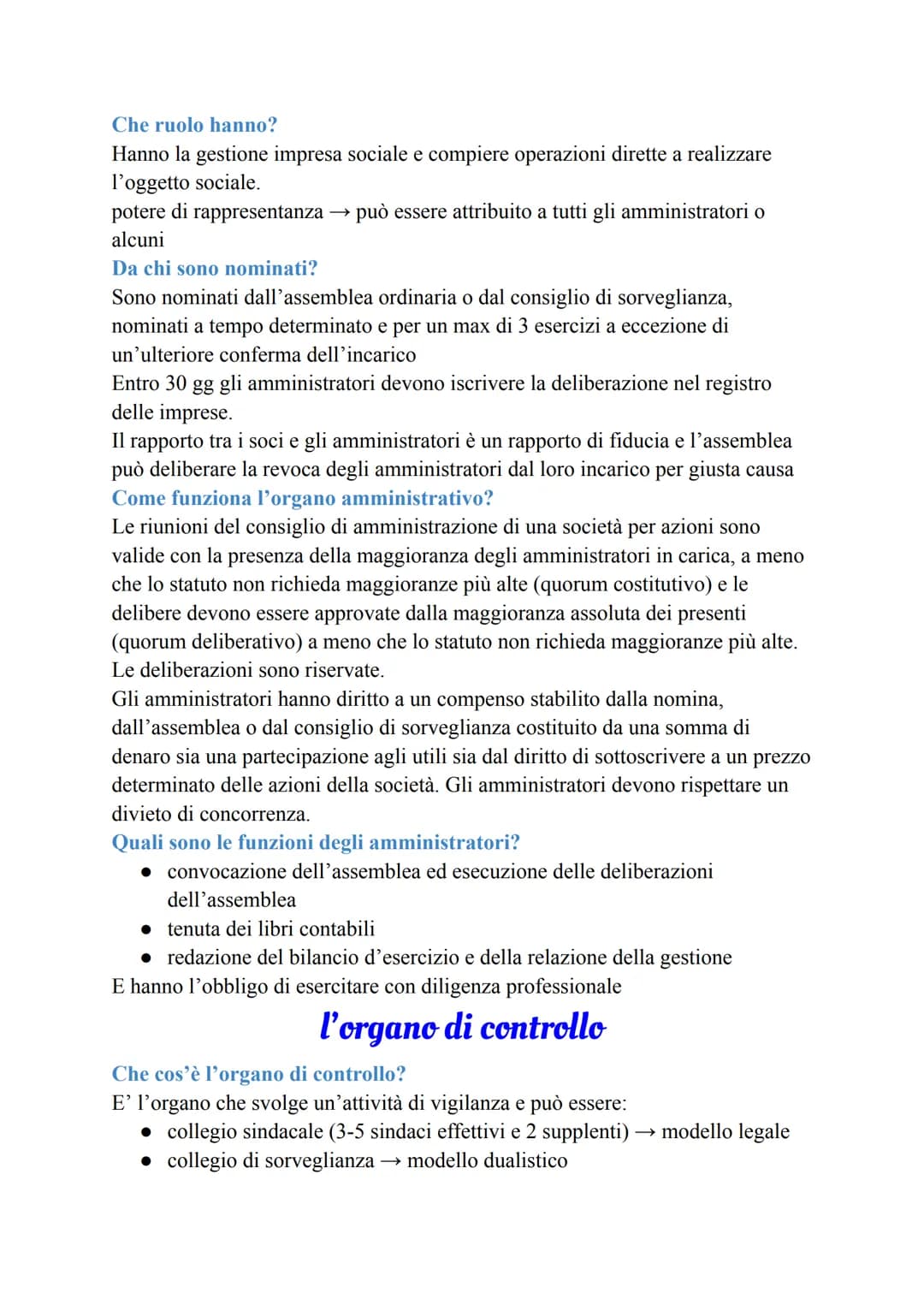 La nascita delle società per azioni
Che caratteristiche ha la s.p.a.?
E' una società di capitali nella quale per le obbligazioni risponde so