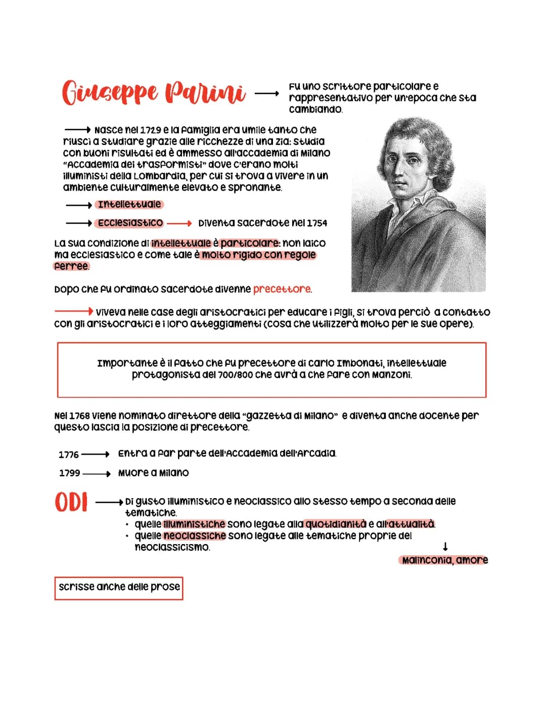 Giuseppe Parini 