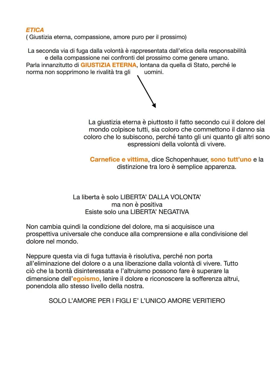 ARTHUR SCHOPENHAUER
(1788-1860; METODO DEDUTTIVO)
CONTESTO: dopo il congresso di Vienna (con un periodo un po' turbolento).
Quello che più d