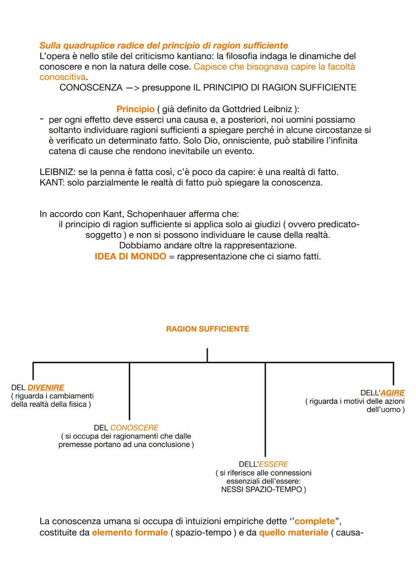 ARTHUR SCHOPENHAUER
(1788-1860; METODO DEDUTTIVO)
CONTESTO: dopo il congresso di Vienna (con un periodo un po' turbolento).
Quello che più d