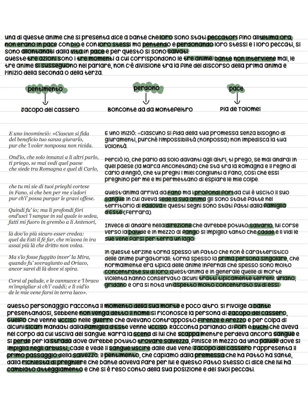 # V Purgatorio

Il purgatorio ha una struttura simile a quella dell'Inferno, ancora prima di entrare nel purgatorio
si vedono già categorie 