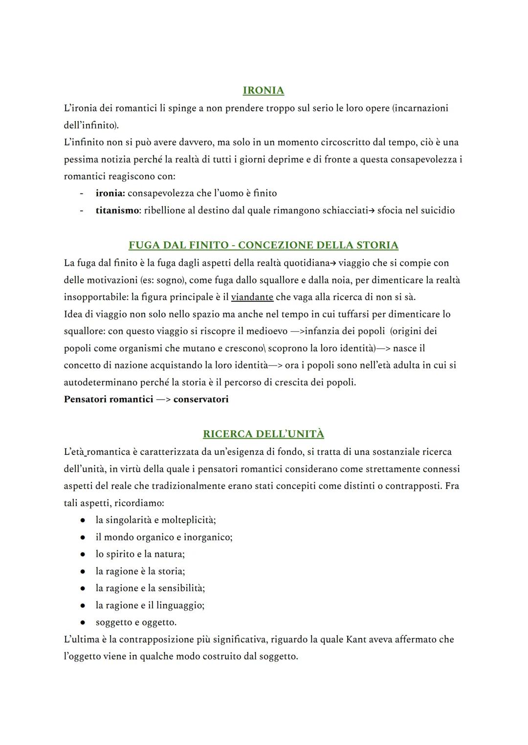 ROMANTICISMO
Il Romanticismo è un movimento che nasce in Germania nella città di Jena→ presenza di un
circolo di intellettuali rivista Athen