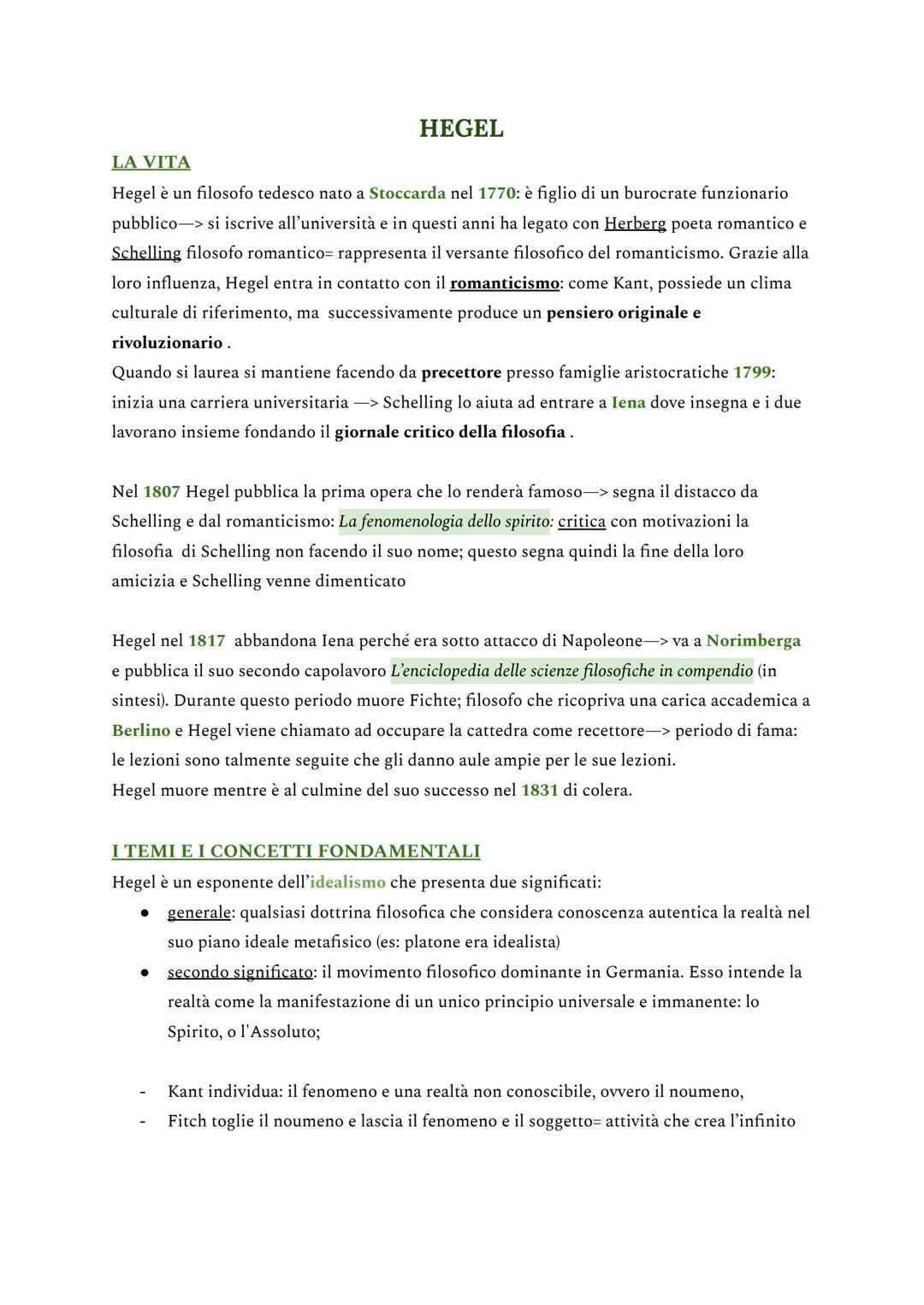 ROMANTICISMO
Il Romanticismo è un movimento che nasce in Germania nella città di Jena→ presenza di un
circolo di intellettuali rivista Athen