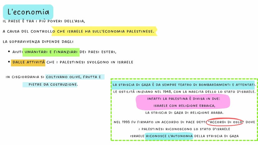 Palestina
LA PALESTINA È UNO STATO FORMATO
DA DUE TERRITORI:
Ambiente e clima
LA STRISCIA DI GAZA
CISGIORDANIA
GAZA È PIANEGGIANTE E SI AFFA