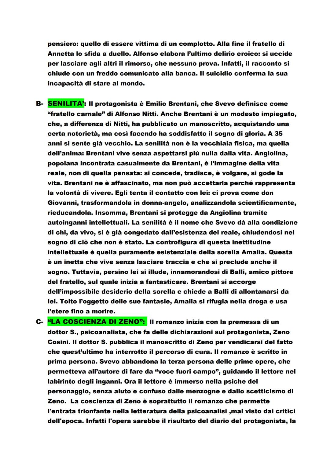 # ITALO SVEVO

VITA: Italo Svevo, pseudonimo di Aron Hector Schmitz, nacque a
Trieste da una famiglia di origini ebree il 19 Dicembre 1861. 