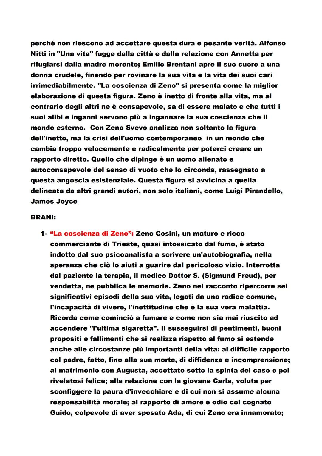 # ITALO SVEVO

VITA: Italo Svevo, pseudonimo di Aron Hector Schmitz, nacque a
Trieste da una famiglia di origini ebree il 19 Dicembre 1861. 