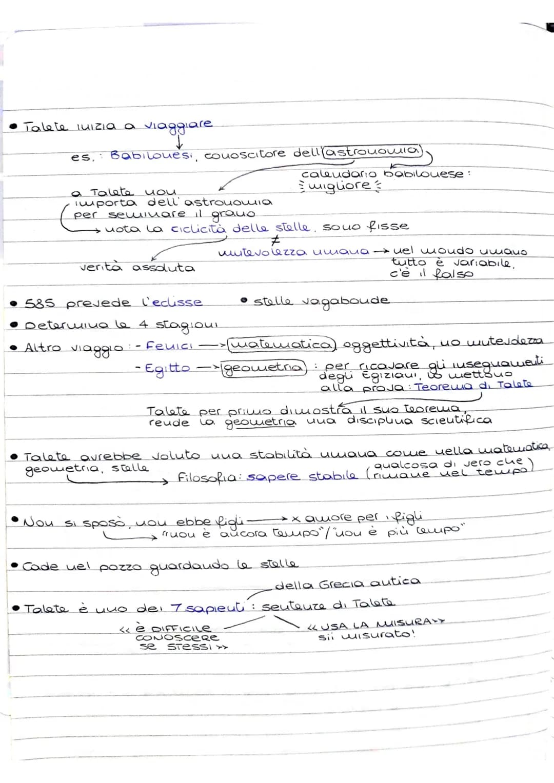 
<p>La filosofia è la ricerca che aiuta a comprendere tramite una riflessione razionale, formando una capacità di pensare in modo critico se