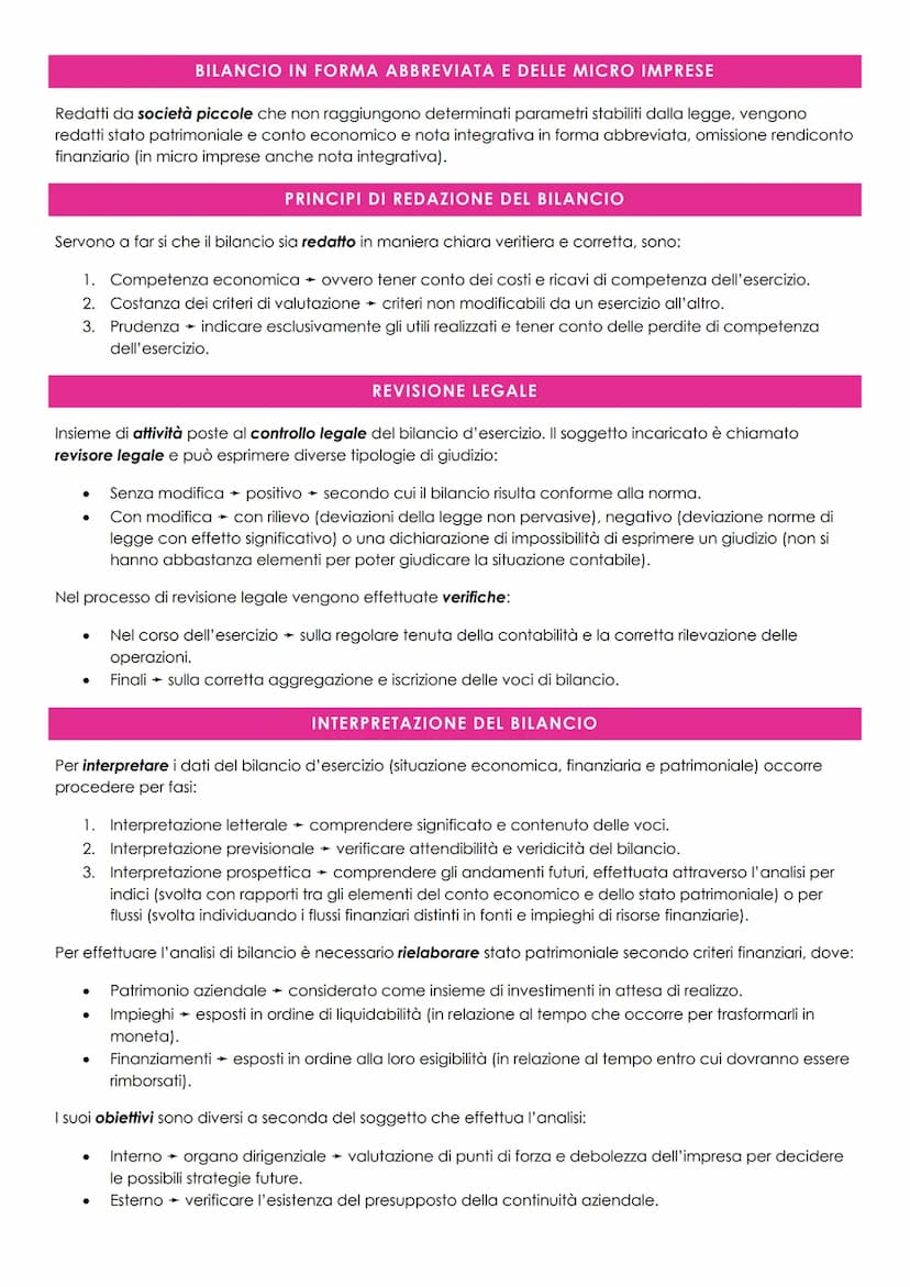Documento di derivazione contabile redatto alla fine del periodo amministrativo.
Fornisce una rappresentazione veritiera e corretta della si