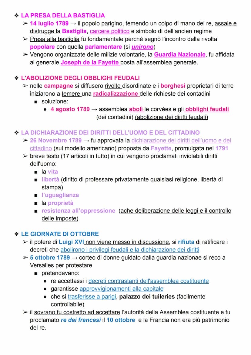 LA RIVOLUZIONE
FRANCESE
◆ SITUAZIONE ECONOMICA E SOCIALE
➤ rivoluzione industriale (economia francese) - basato sull'agricoltura
→ 80% della