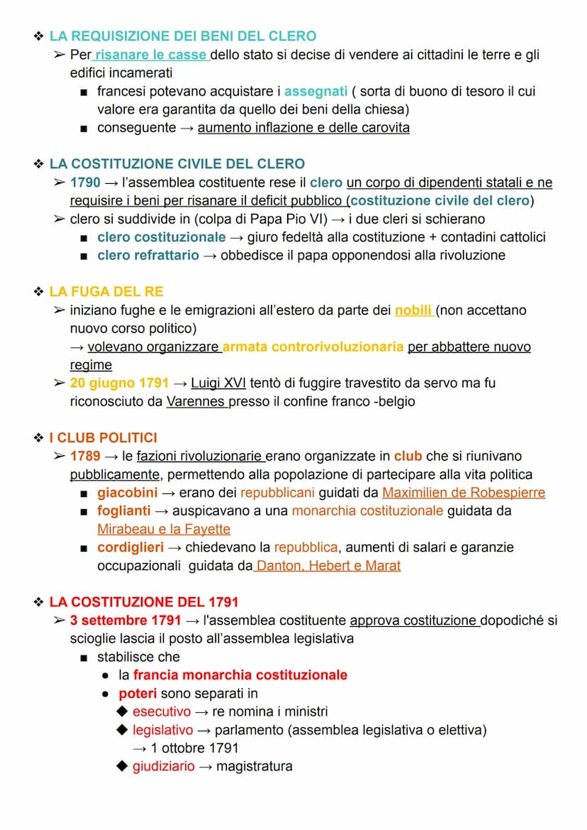 LA RIVOLUZIONE
FRANCESE
◆ SITUAZIONE ECONOMICA E SOCIALE
➤ rivoluzione industriale (economia francese) - basato sull'agricoltura
→ 80% della