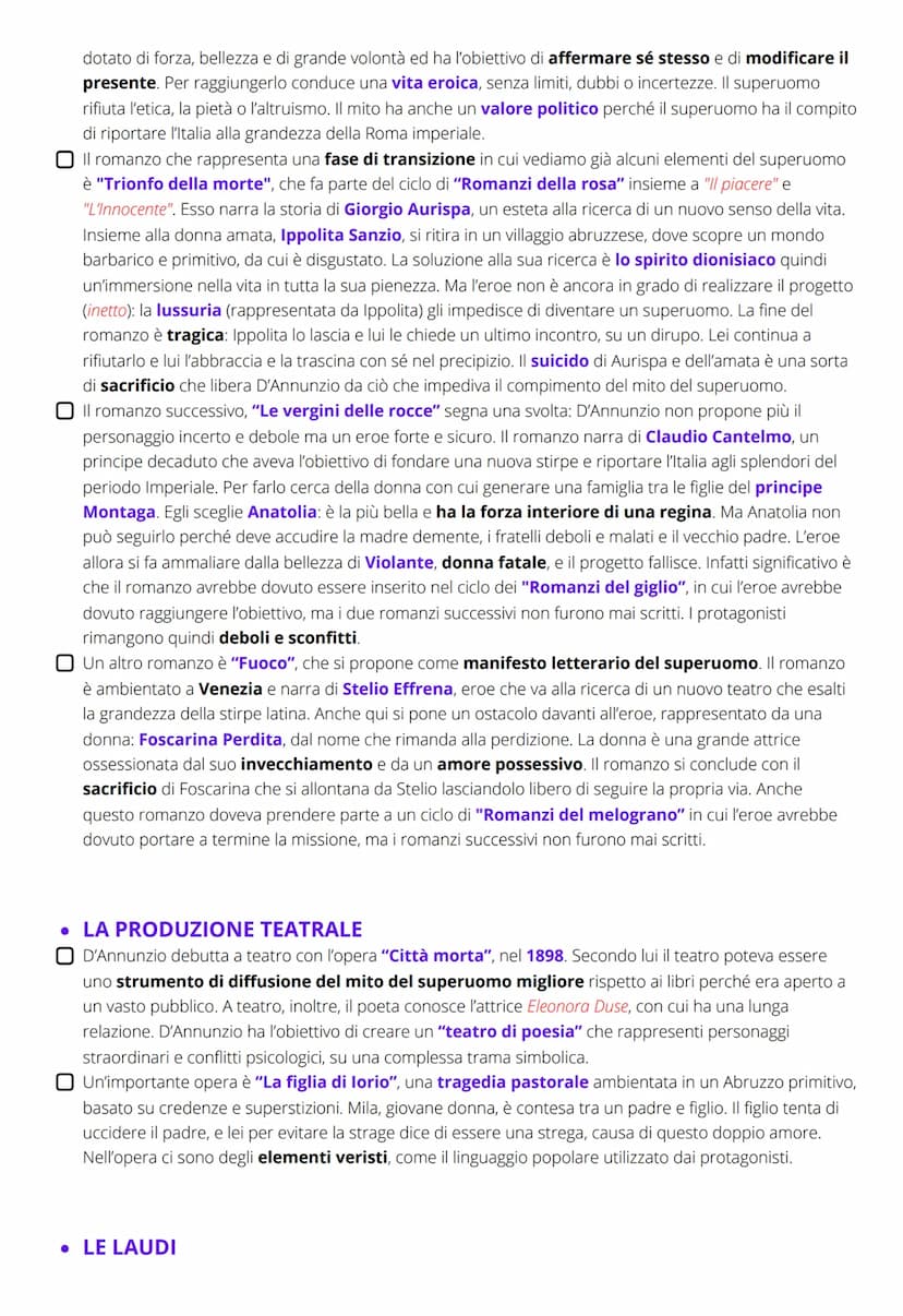 GABRIELE D'ANNUNZIO
LA VITA
Gabriele D'Annunzio nacque nel 1863 a Pescara da una famiglia borghese, e studiò nel collegio
Cicognini di Prato